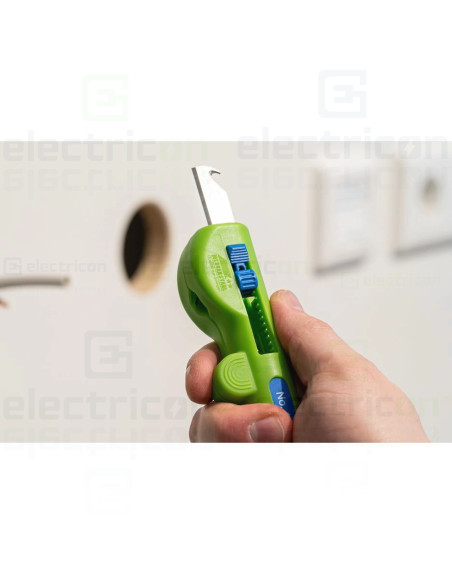 Dezizolator Quadro nr. 16, multifunctional, interval de dezizolat, 0.5 - 6 mm2, inlaturare manta 8 - 13mm, Verde, Weicon