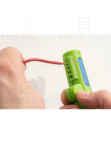 Dezizolator Quadro nr. 16, multifunctional, interval de dezizolat, 0.5 - 6 mm2, inlaturare manta 8 - 13mm, Verde, Weicon