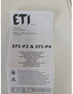 Intreruptor diferential 40A/30mA ETI - 002061512 2