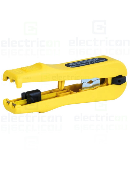 Dezizolator pentru inlaturarea mantalei si dezizolarea cablurilor fotovoltaice uzuale