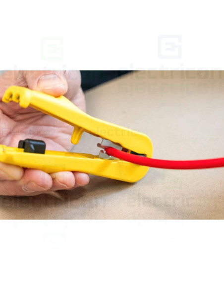 Dezizolator pentru inlaturarea mantalei si dezizolarea cablurilor fotovoltaice uzuale, 1.5 - 2.5 mm², Weicon, 10065750