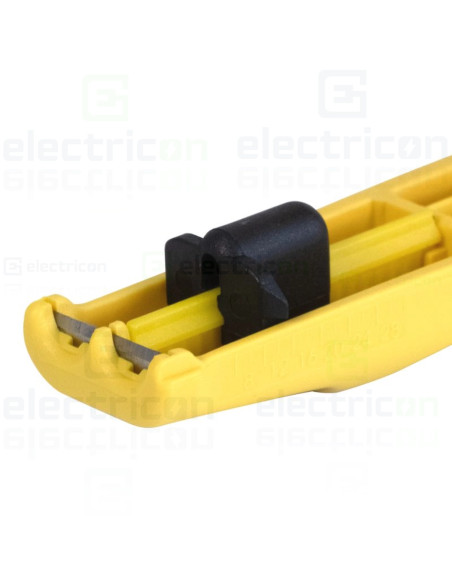 Dezizolator pentru inlaturarea mantalei si dezizolarea cablurilor fotovoltaice uzuale, 1.5 - 2.5 mm², Weicon, 10065750