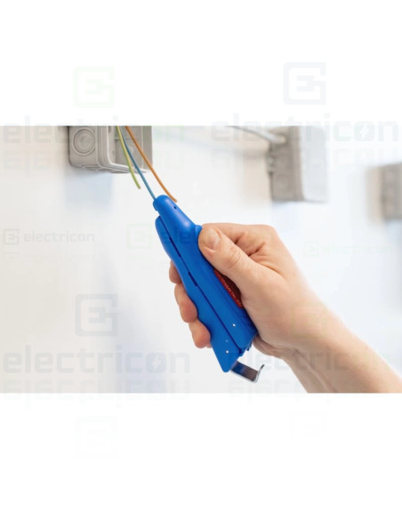 Unealta pentru inlaturarea mantalei si dezizolarea cablurilor, interval dezizolare 0,5-6 mm2, inlaturare manta 4-28 mm, Weicon