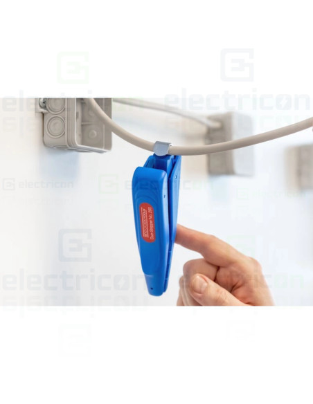 Unealta pentru inlaturarea mantalei si dezizolarea cablurilor, interval dezizolare 0,5-6 mm2, inlaturare manta 4-28 mm, Weicon