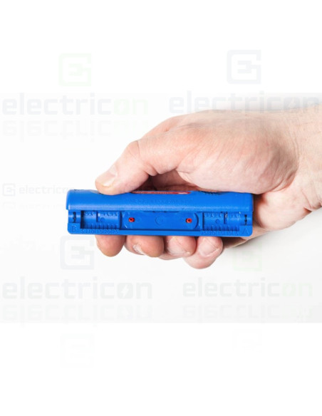 Unealta pentru inlaturarea mantalei si dezizolarea cablurilor coaxiale, 4.8 - 7.5 mm², nr.2 Weicon, 10006875