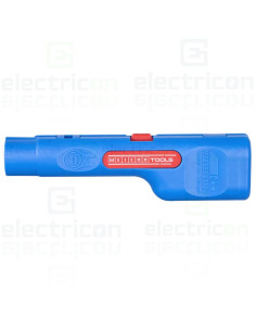 Dezizolator coaxial pentru inlaturarea mantalei si dezizolare