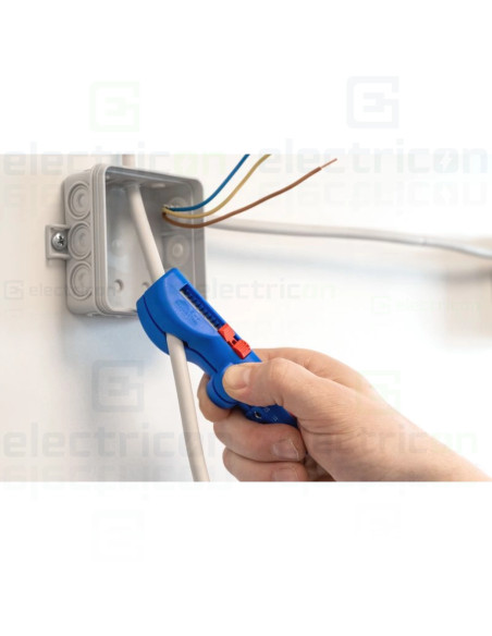 Dezizolator Quadro Nr.16 multifunctional, interval dezizolare 0,5-6 mm², inlaturare manta Ø 8 - 13 mm, Weicon, 10038853