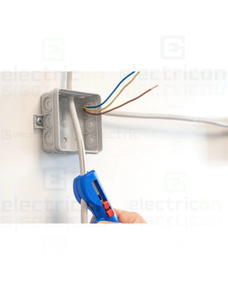 Dezizolator Quadro Nr.16 multifunctional, interval dezizolare 0,5-6 mm², inlaturare manta Ø 8 - 13 mm, Weicon, 10038853