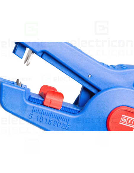 Cleste de dezizolare nr. 5 Pro, pentru toti conductorii uzuali litati si solizi, 0,2 - 16 mm², Weicon, 10062070
