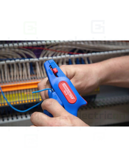 Cleste de dezizolare Nr.5, pentru toti conductorii uzuali litati si solizi, 0,2 - 6 mm², Weicon, 10006786
