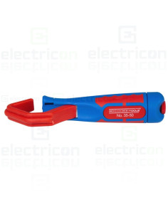 Cutit dezizolat cablu cu maner bicomponent si maner din plastic