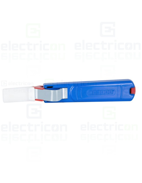 Cutit dezizolat cablu cu lama tip carlig si capac de protectie, nr. C 4 -28, Ø 4 - 28 mm, Weicon, 10051159