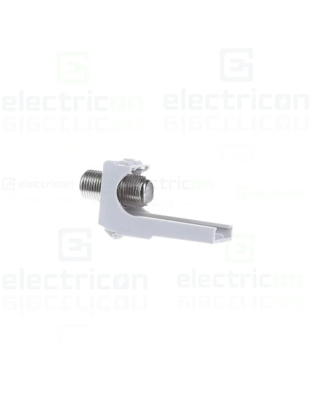 Conector cablu coaxial F-F, Hager, VZ315FF
