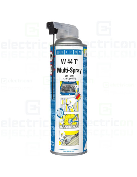 Spray lubrifiant multifunctional cu 5 functii, 500ml, W 44-T, Weicon, 10039121