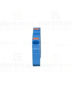 Clema șir, de trecere, 2 conexiuni, 10 mm²,albastru, CAGE CLAMP, Wago, 2210-1204 2